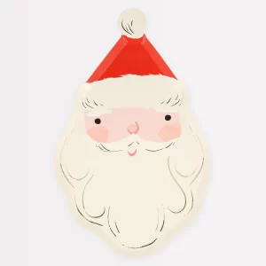 Platos de Santa Claus Jolly Christmas