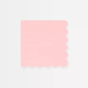 Servilleta Pequeña Rosa Algodón de Azúcar