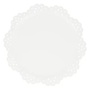 Plato Grande Encaje Bordado