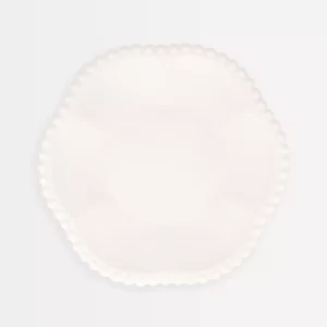 Plato Pequeño con Borde Color Crema