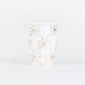 Vasos de Lazo Dorado