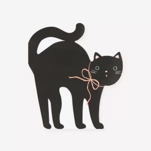 Servilletas Gato Halloween