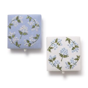 Joyero Cuadrado Hortensias 2 Colores