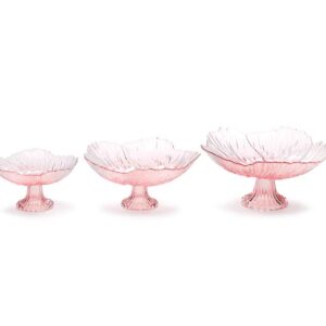 Pastelera Mediana en forma de Flor Rosa