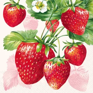 Servilletas Coctel Fruta Fresa