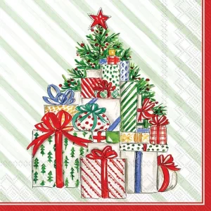 Servilletas Pequeñas Árbol Navideño
