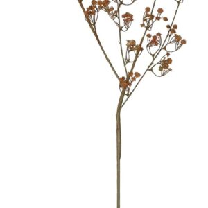 Flores Artificiales Naranja y Verde