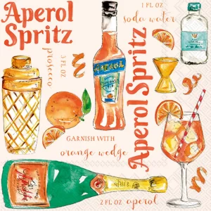 Servilletas Aperol Spritz
