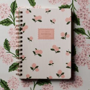 Cuaderno Hortensias