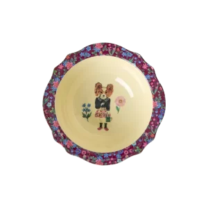 Cuenco Vintage Burdeos