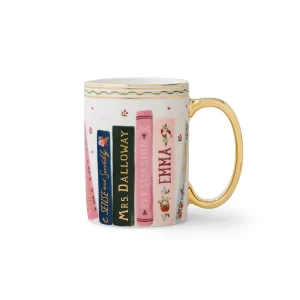 Taza de Porcelana Libros