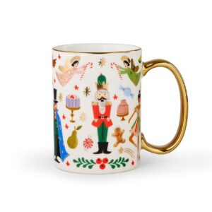 Taza de Porcelana Navideña