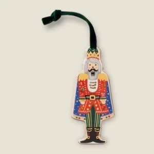 Ornamento de Porcelana Cascanueces