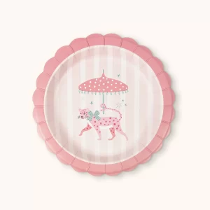 Plato Pequeño Leopardo