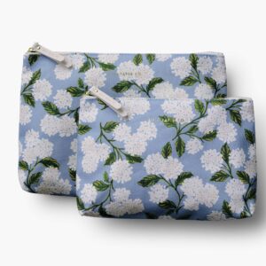 Juego de Bolsas con Cremallera Hortensias