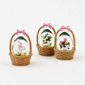 Cesta Conejo en Globo de Agua 3 Estilos