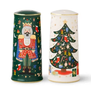 Set de Saleros y Pimenteros de Porcelana