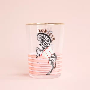 Vaso Cristal Zebra